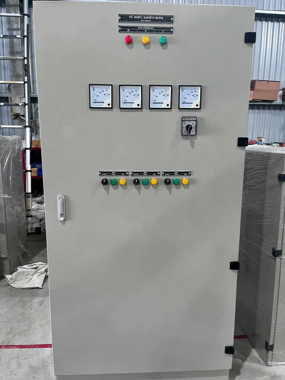 Tủ điện trạm bơm chống ngập VH TDTB