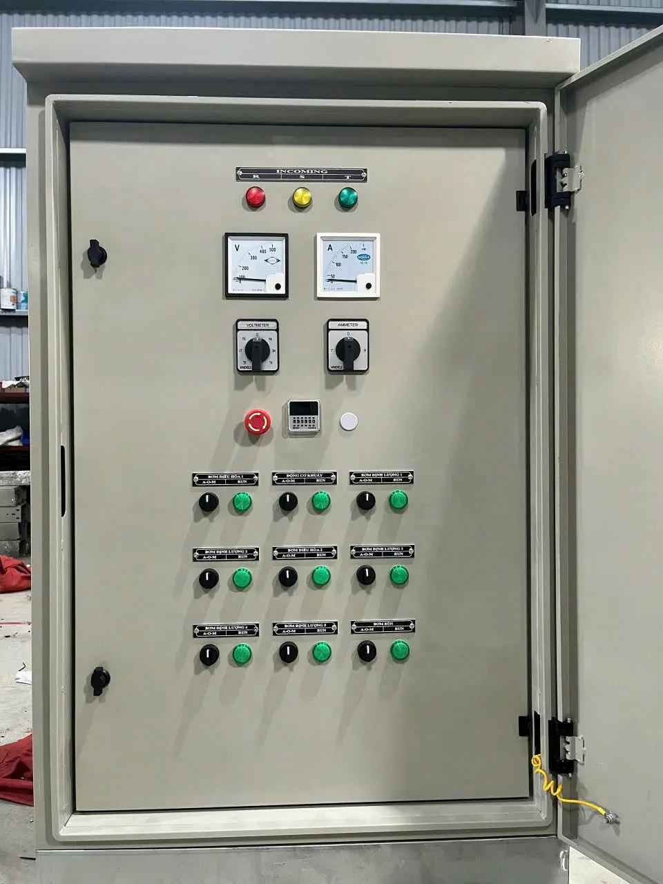 Tủ điện xử lý nước thải VH Tủ điện xử lý nước thải