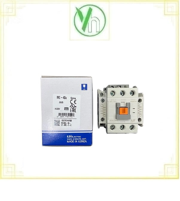 Contactor 4P MC-40A 40A  220V AC LS LS ELECTRIC MC-40A 4P
