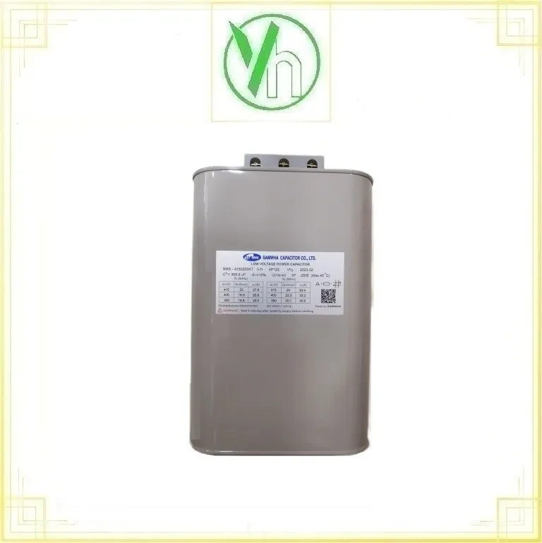 Tụ bù dầu 15Kvar Samwha 415VAC 50HZ SMS-415015KST Samwha SMS-415015KST