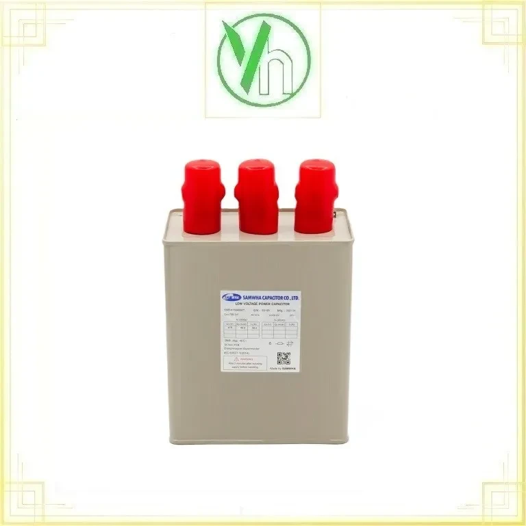 Tụ bù dầu 40 Kvar 3P 415VAC 50HZ SMB-4150400KT Samwha Samwha SMB-4150400KT