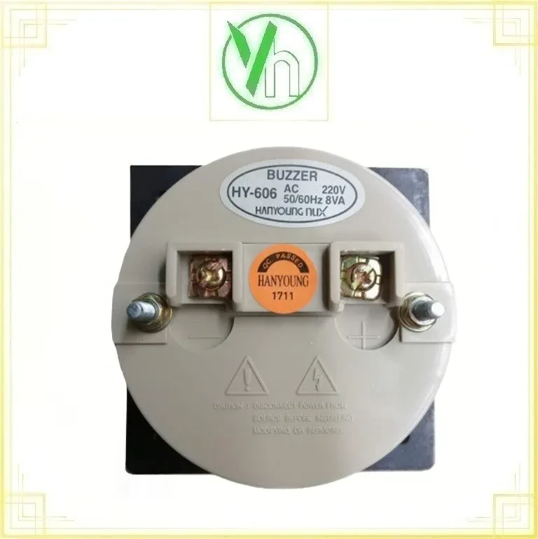Còi báo 80x80 220V 50-60HZ HY606-2 Hanyoung HY606-2