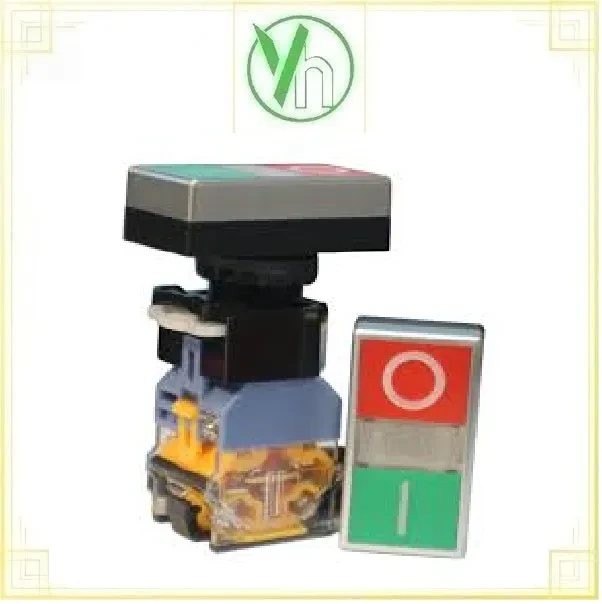 Công tắc 2 nút nhấn nhả có đèn LA39-11D RG CML Electric LA39-11D RG