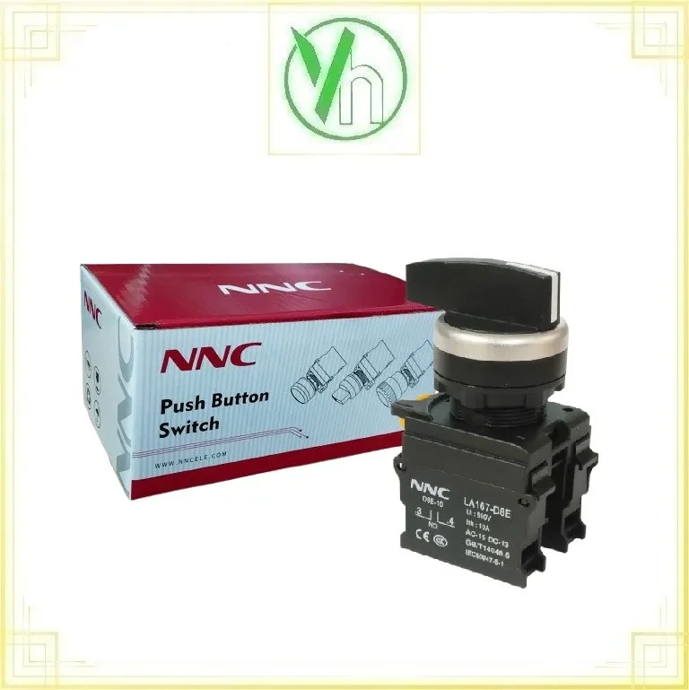 Công tắc xoay 3 vị trí cần dài tự giữ LA167-D8E-20XB/3 CHINA LA167-D8E-20XB/3