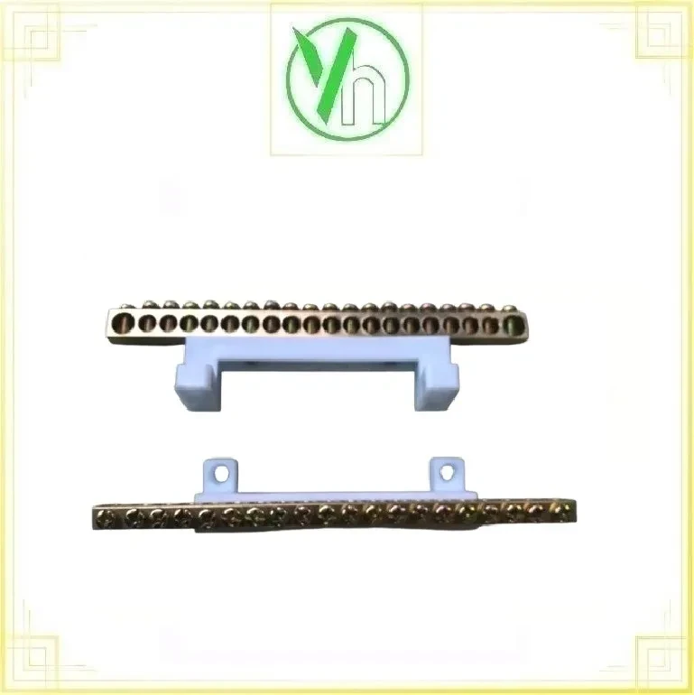 Thanh mát Cầu đấu trung tính tiếp địa 20 mắt ( KT8*12) CHINA thanh 20 mắt