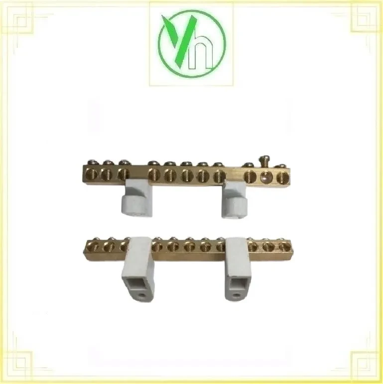 Thanh mát Cầu đấu trung tính tiếp địa 13 mắt ( KT8*12) CHINA thanh 13 mắt