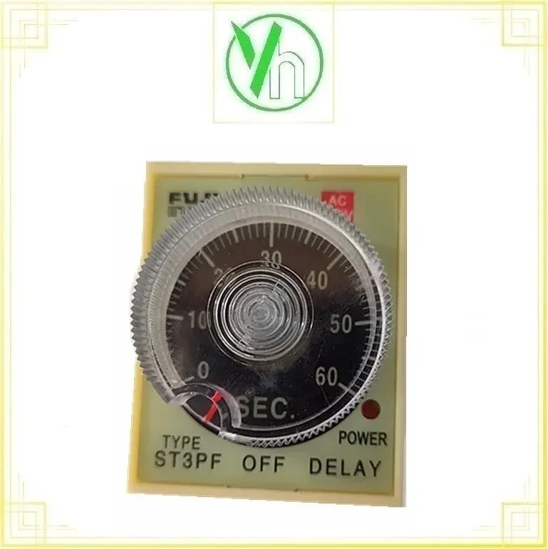 Rơ le thời gian OFF Delay 60s 220VAC ST3PF 60s CIKACHI ST3PF 60s