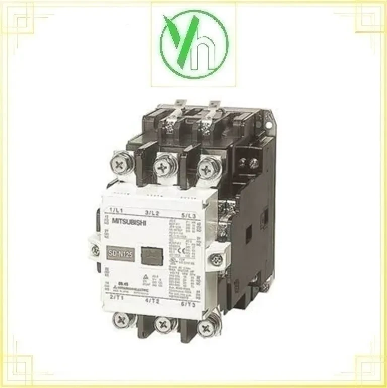 Công tắc tơ dạng khối 120A 60kW SD-N125 AC200V Mitsubishi SD-N125 AC200V