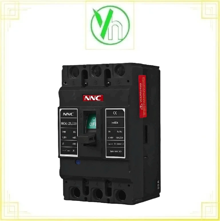 Aptomat MCCB 80A NNCM1-125L/3300 CHINA NNCM1-125L/3300 80A