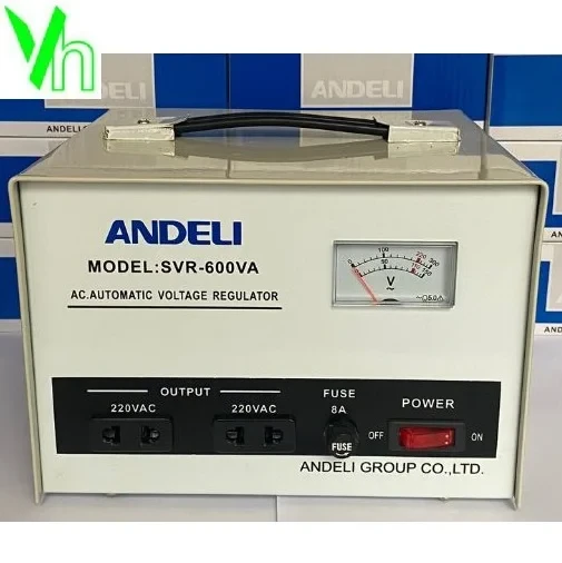 Ổn áp 600VA lắp tủ chiếu sáng SVR-600VA ANDELI ANDELI SVR-600VA
